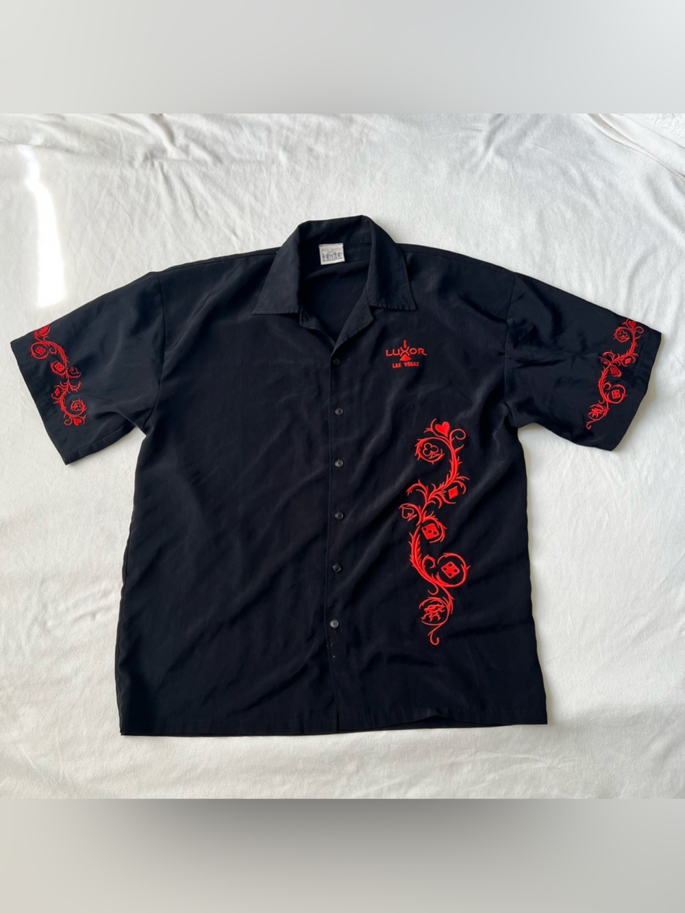 LUXOR Las Vegas Large Pyramid Creations Embroidered Dress Shirt